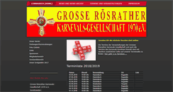 Desktop Screenshot of grosse-roesrather.de